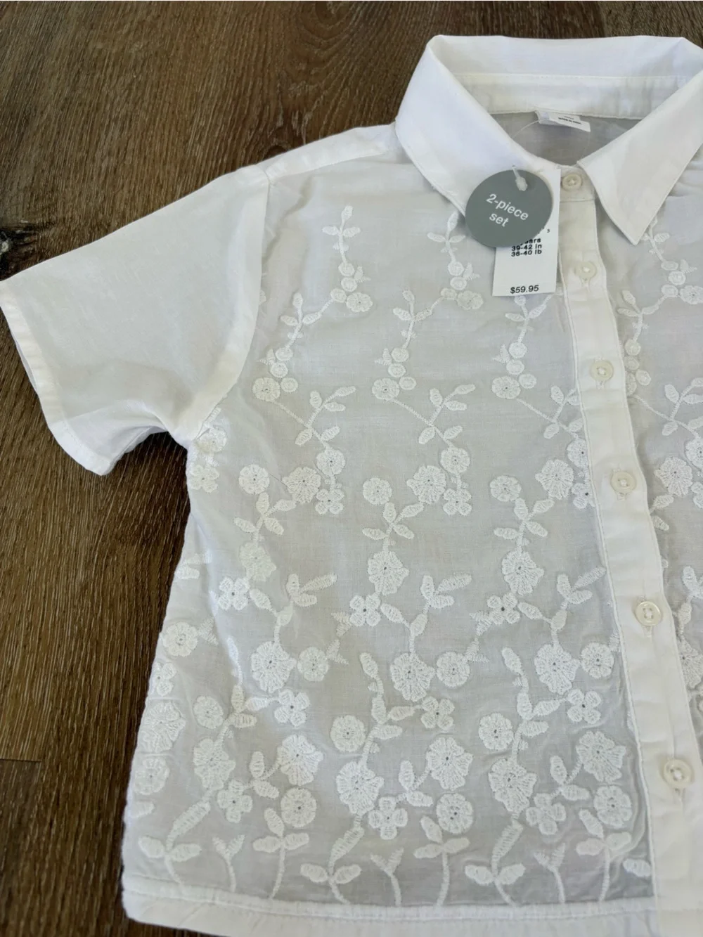 GAP embroidered eyelet